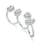 Multi Band Ring Lab Diamond Mixed Cut 2