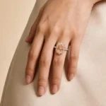 Oval Lab Grown Diamond Engagement Ring 2