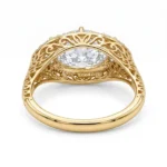 Vintage Marquise Lab Grown Diamond Ring thumbnail